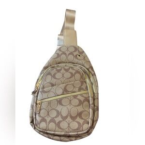 Stylish Tan Sling Bag